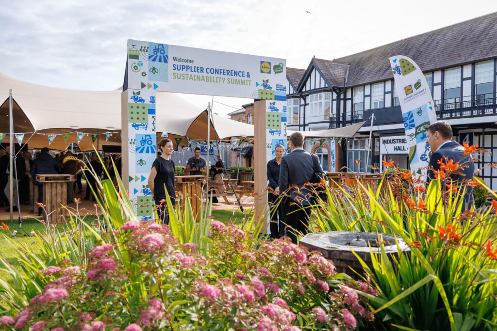 Lidl hosts outdoor Supplier Conference and Sustainability Summit.
